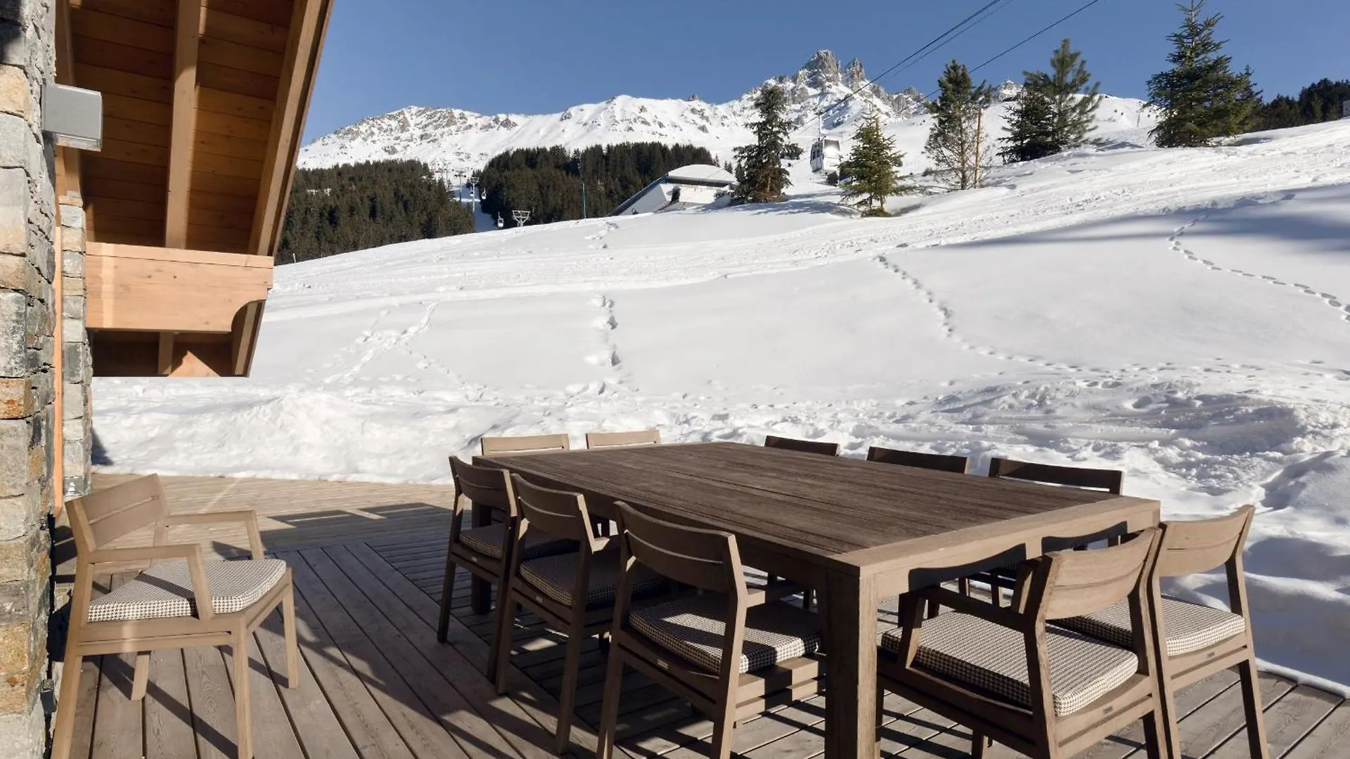 Antares Naos 203D - Huge Duplex Luxury Apartment Ski Inski Out Méribel
